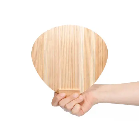 卓上うちわ | ノベルティや記念品でSDGsに間伐材、木製グッズのWood+